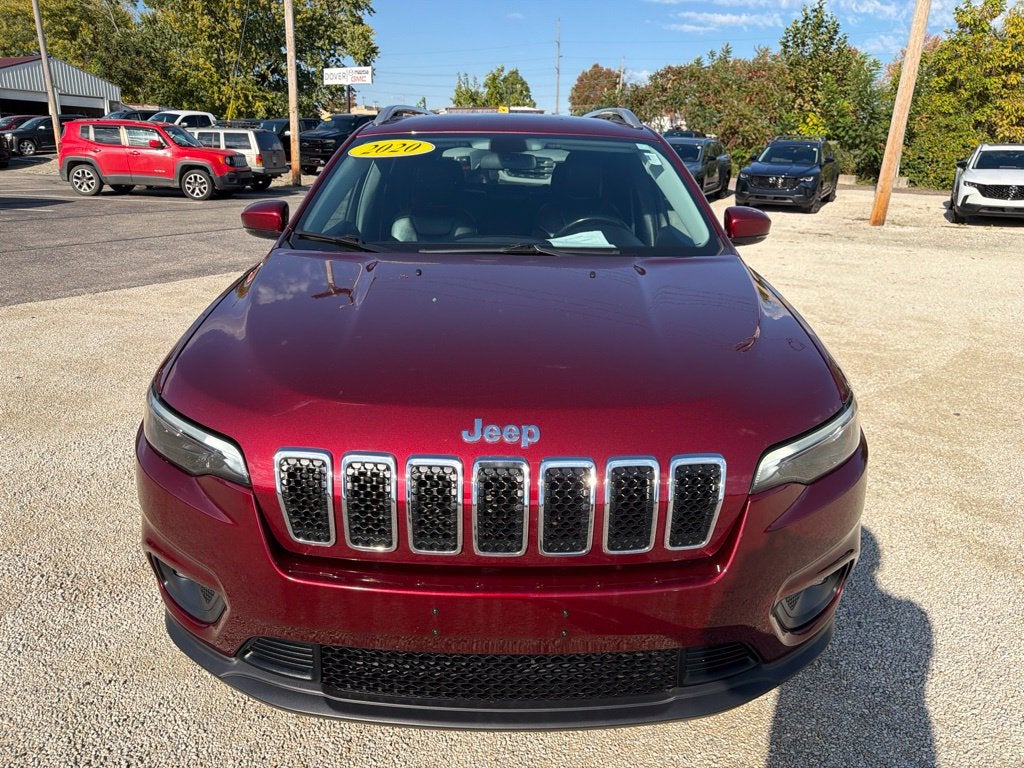 Used 2020 Jeep Cherokee Latitude Plus with VIN 1C4PJMLB1LD586687 for sale in Dover, OH
