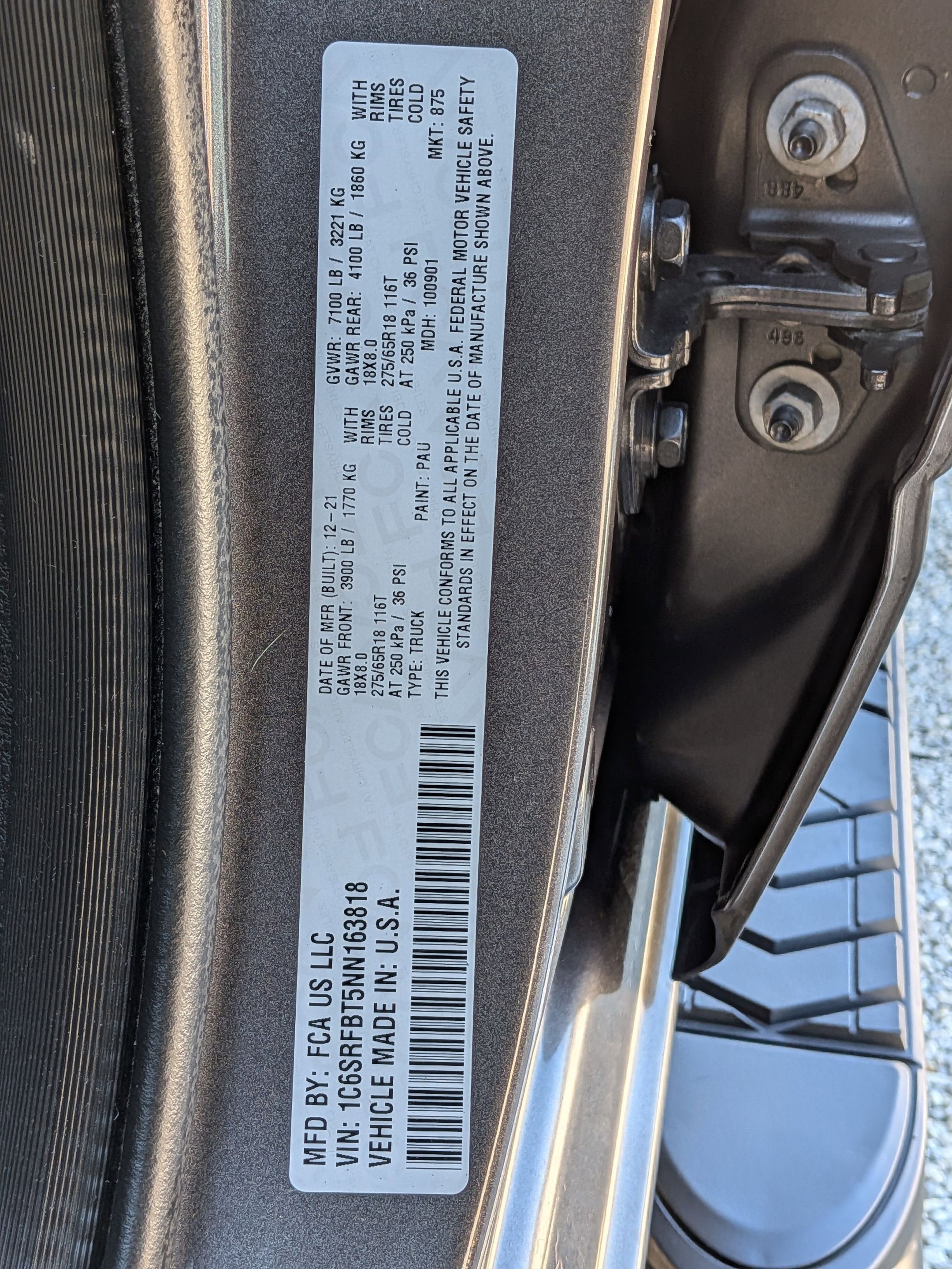 2022 RAM 1500 Big Horn