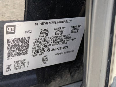 2022 GMC Yukon AT4