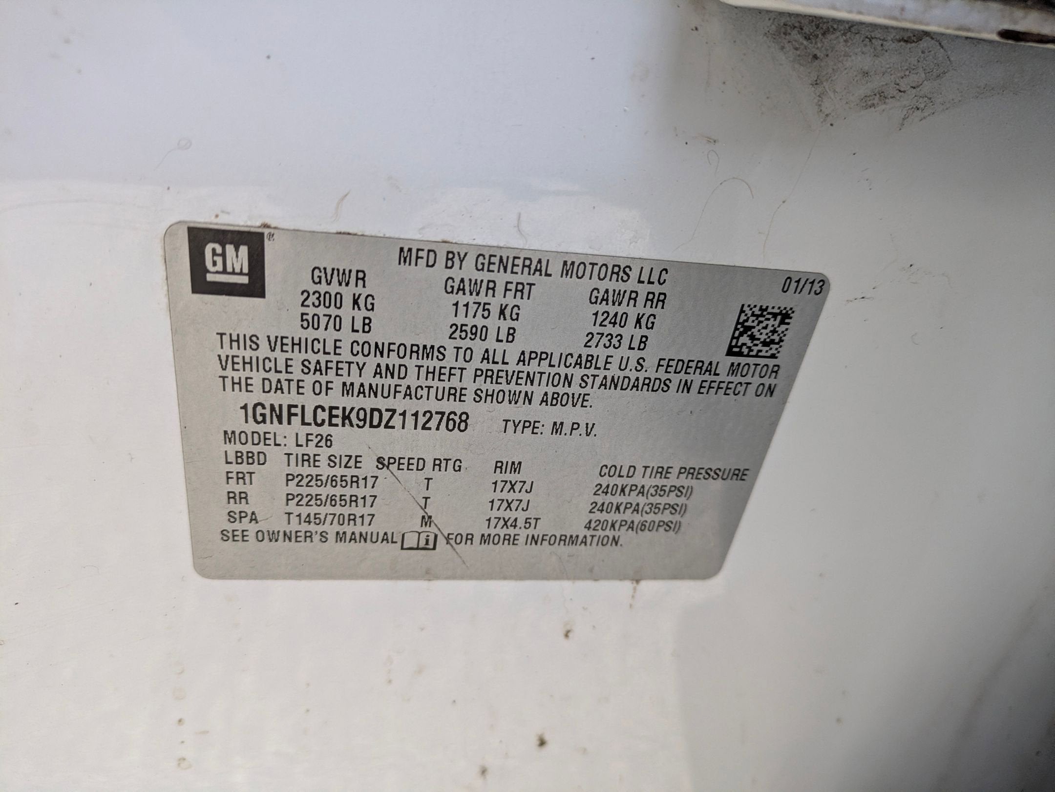 2013 Chevrolet Equinox LS