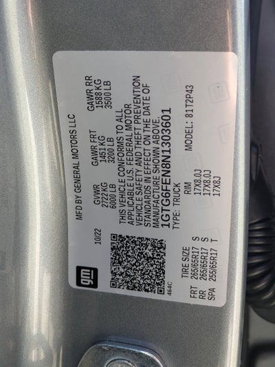 2022 GMC Canyon 4WD AT4 w/Leather