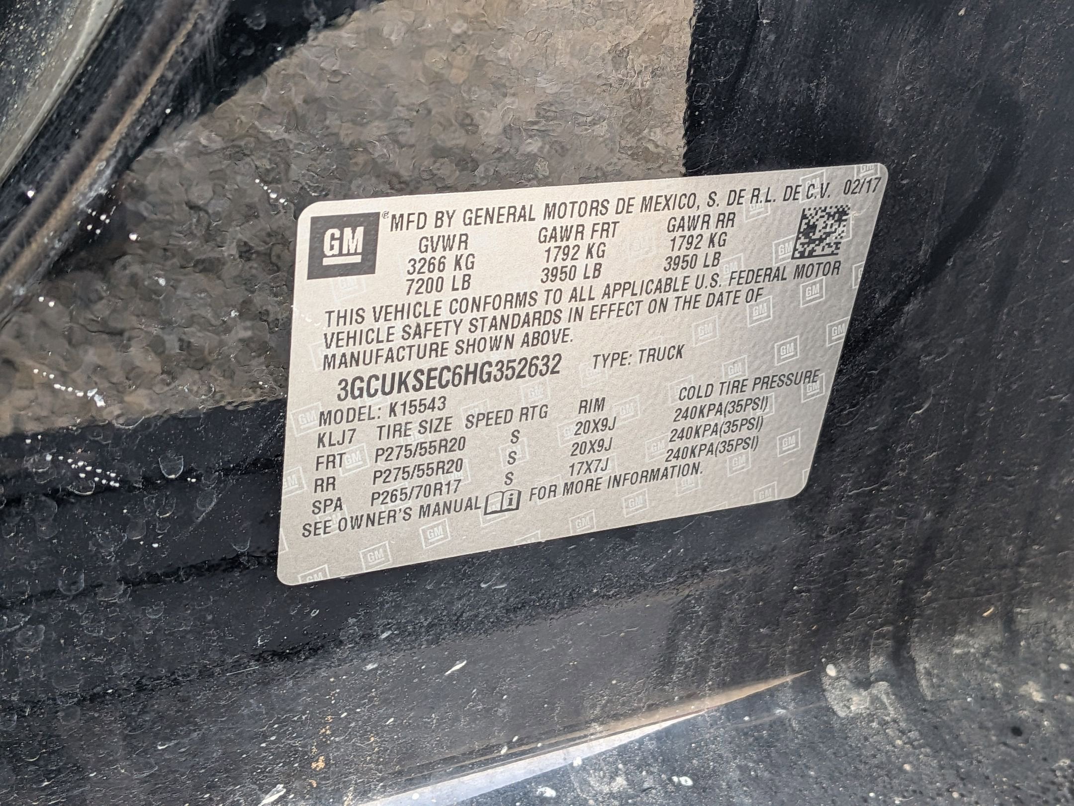 2017 Chevrolet Silverado 1500 LTZ