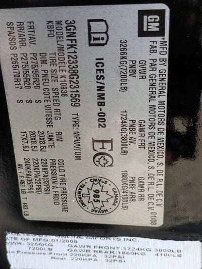 2008 Chevrolet Avalanche LT