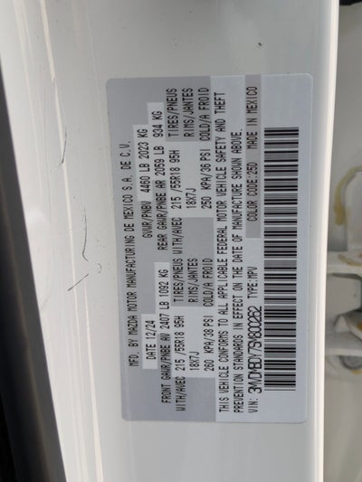 2025 Mazda Mazda CX-30 2.5 Turbo Premium Package