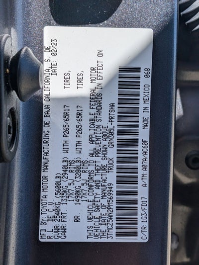 2023 Toyota Tacoma 4WD TRD Sport