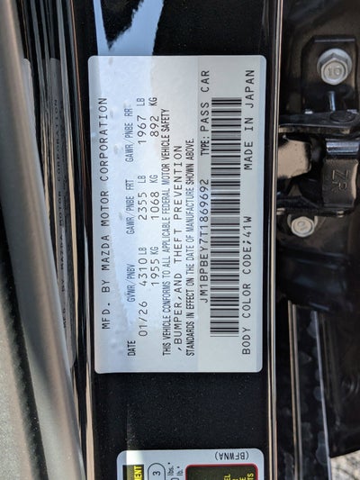 2026 Mazda Mazda3 Sedan 2.5 Turbo Premium Plus