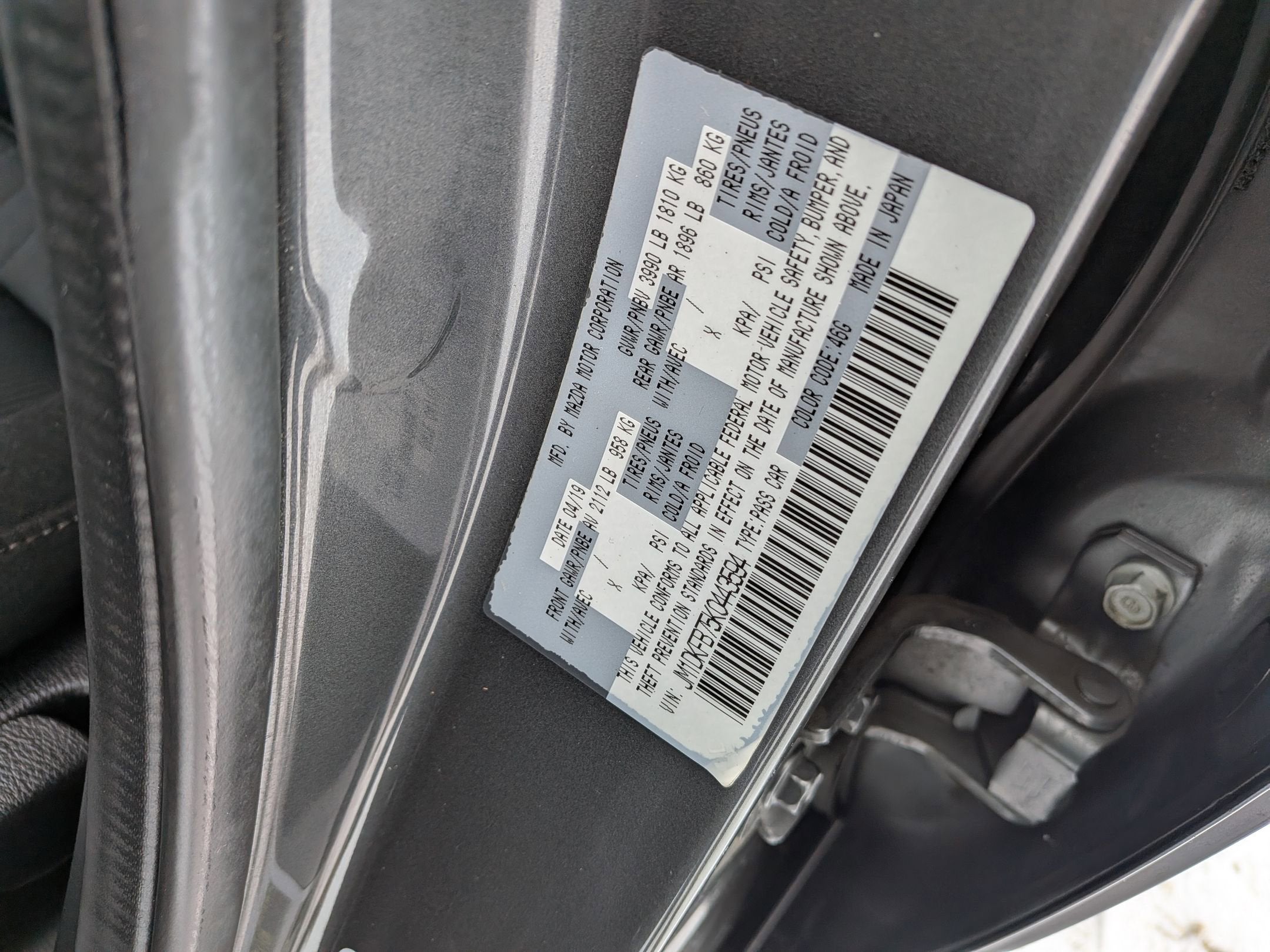 2019 Mazda Mazda CX-3 Sport