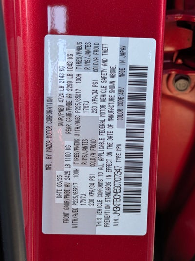 2025 Mazda Mazda CX-5 2.5 S Preferred Package