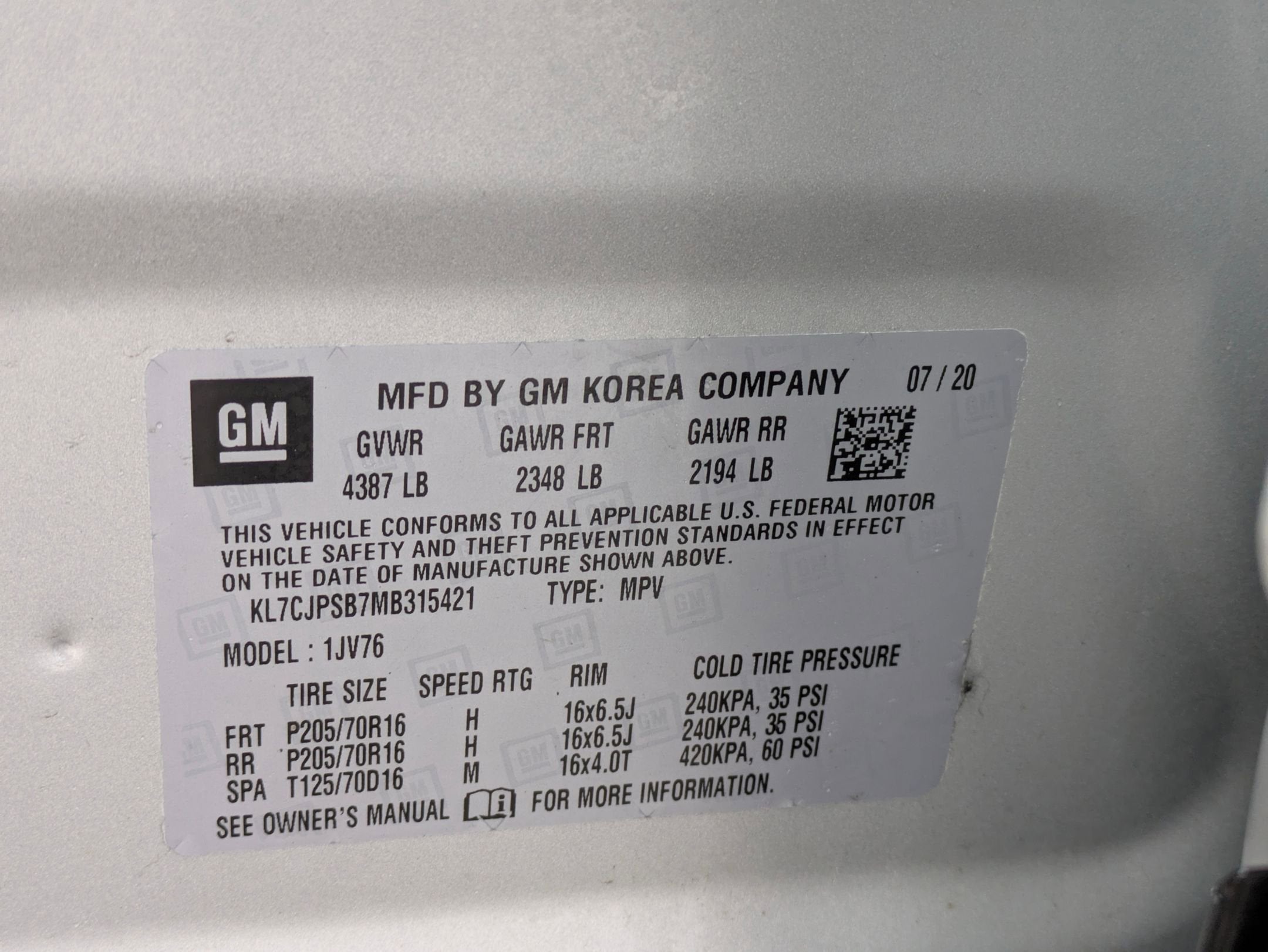 2021 Chevrolet Trax LT