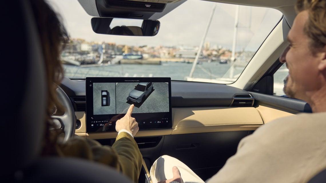 2026 Mazda CX-5 15.6-inch center touchscreen display | Dover Mazda in Dover OH