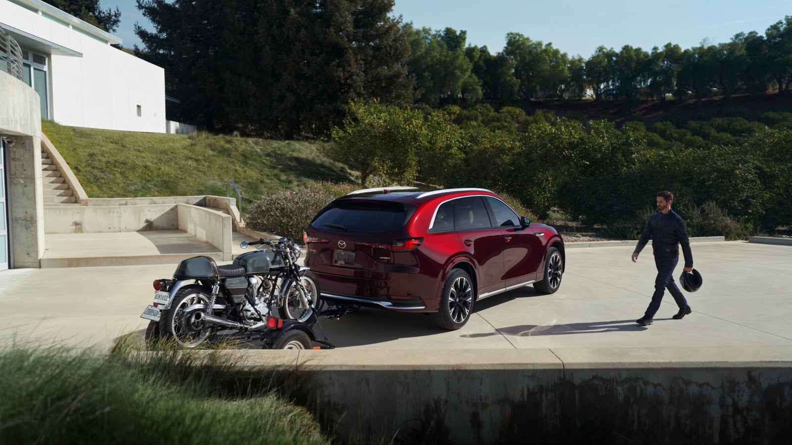 2025 Mazda CX-90 towing near Canton
