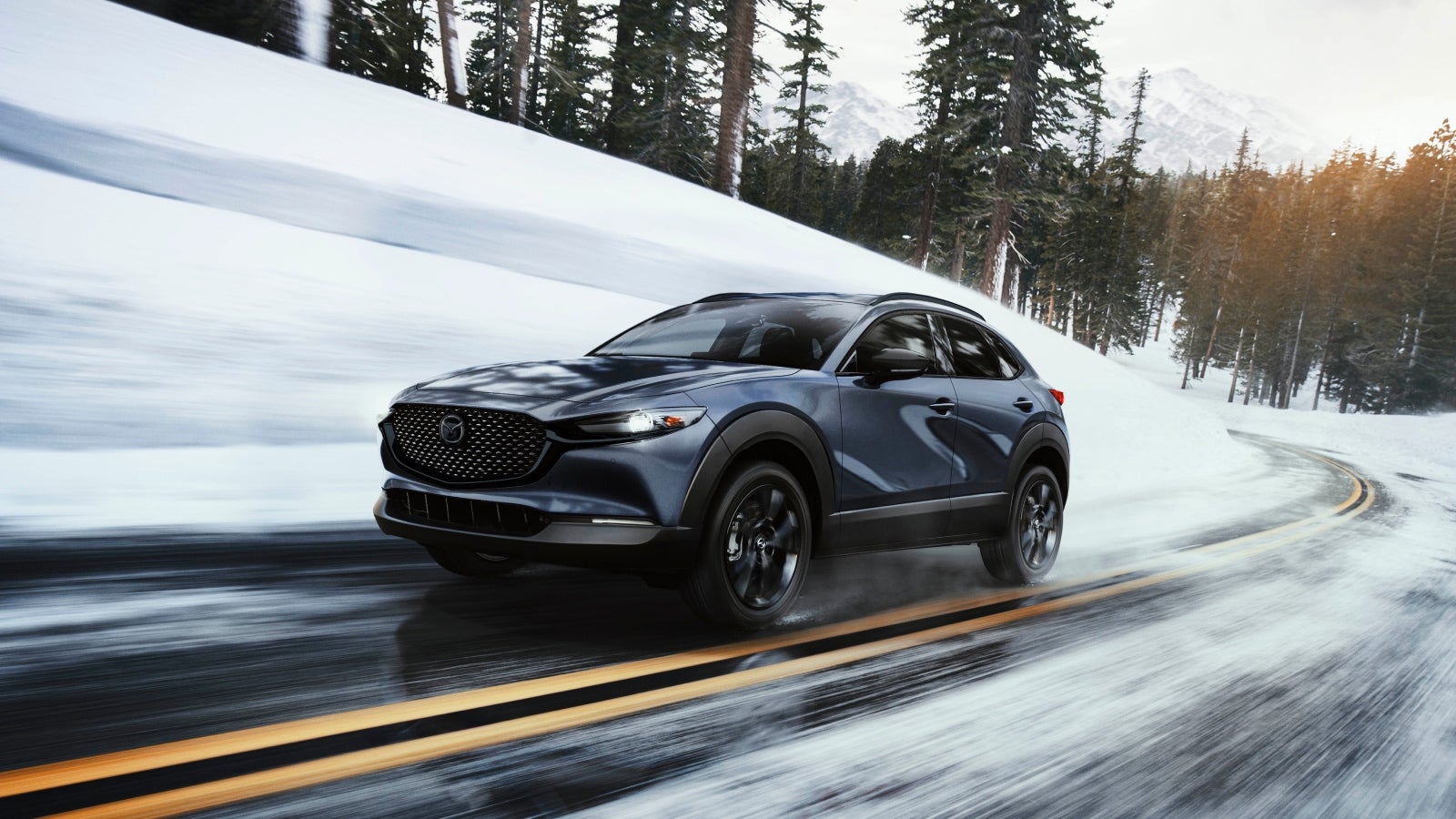 2026 Mazda CX-30 driving near Canton