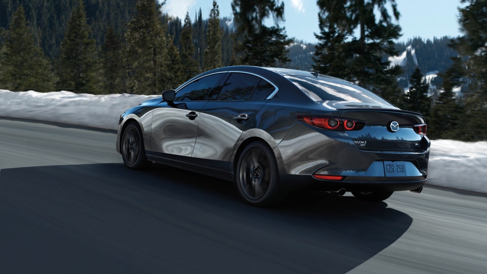 2026 Mazda3 Sedan driving near Canton