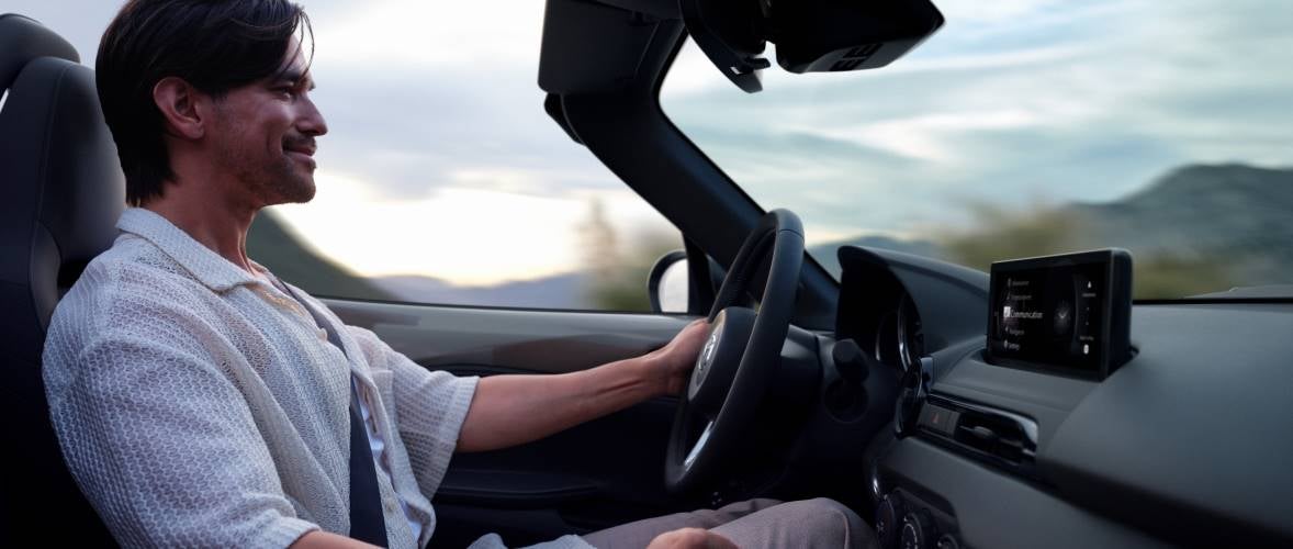 2026 Mazda MX-5 Miata driving in Dover