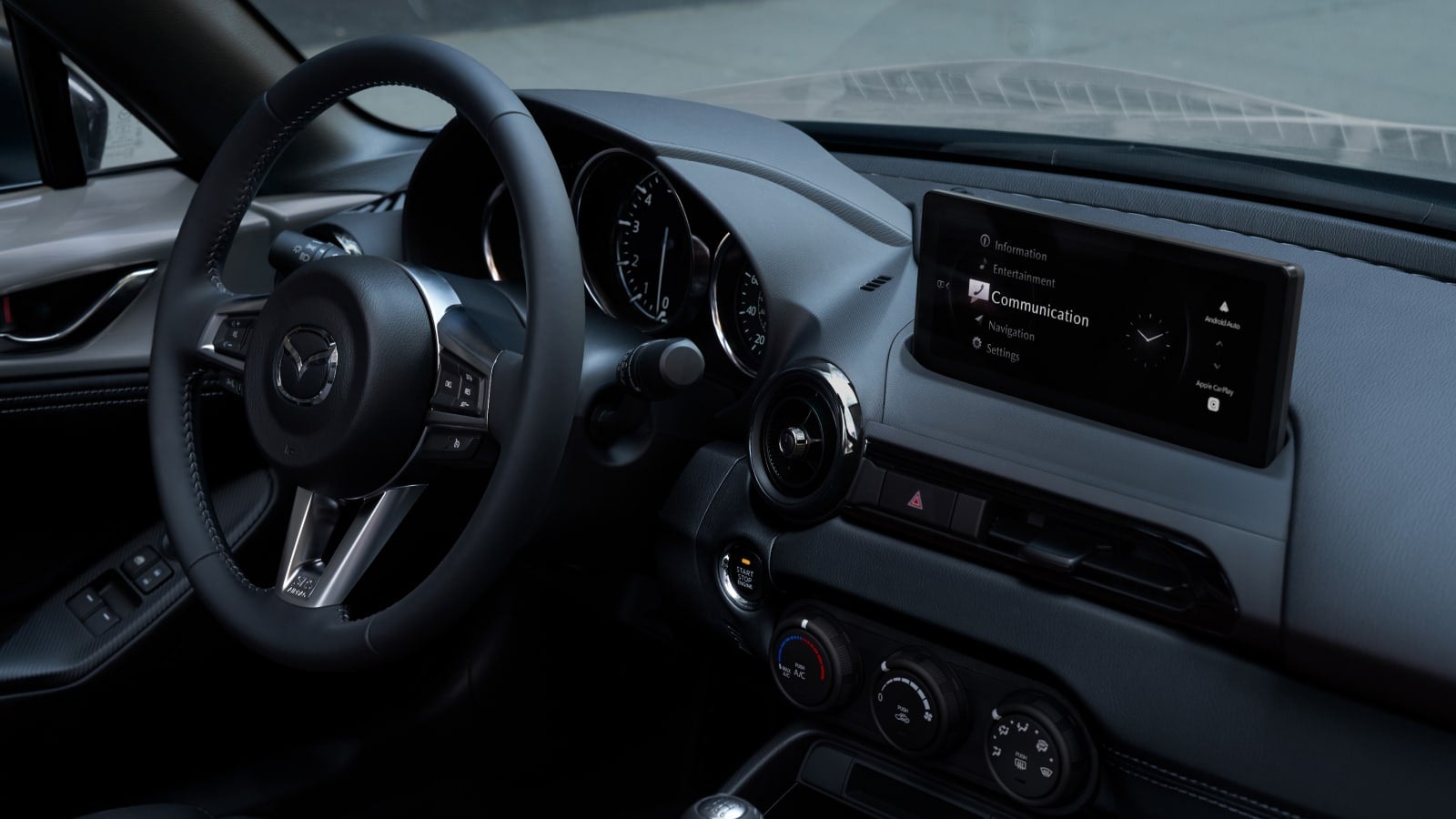Interior of the 2026 Mazda MX-5 Miata RF in Dover