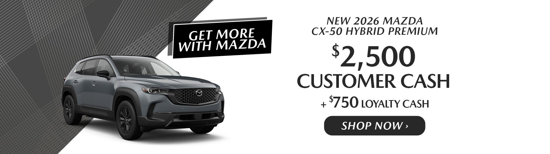 2026 Mazda CX-50 Hybrid offers in Dover, OH