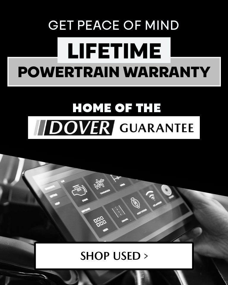 Lifetime powertrain warranty in Dover, OH
