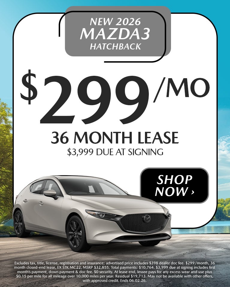 New 2026 Mazda3 Hatchback