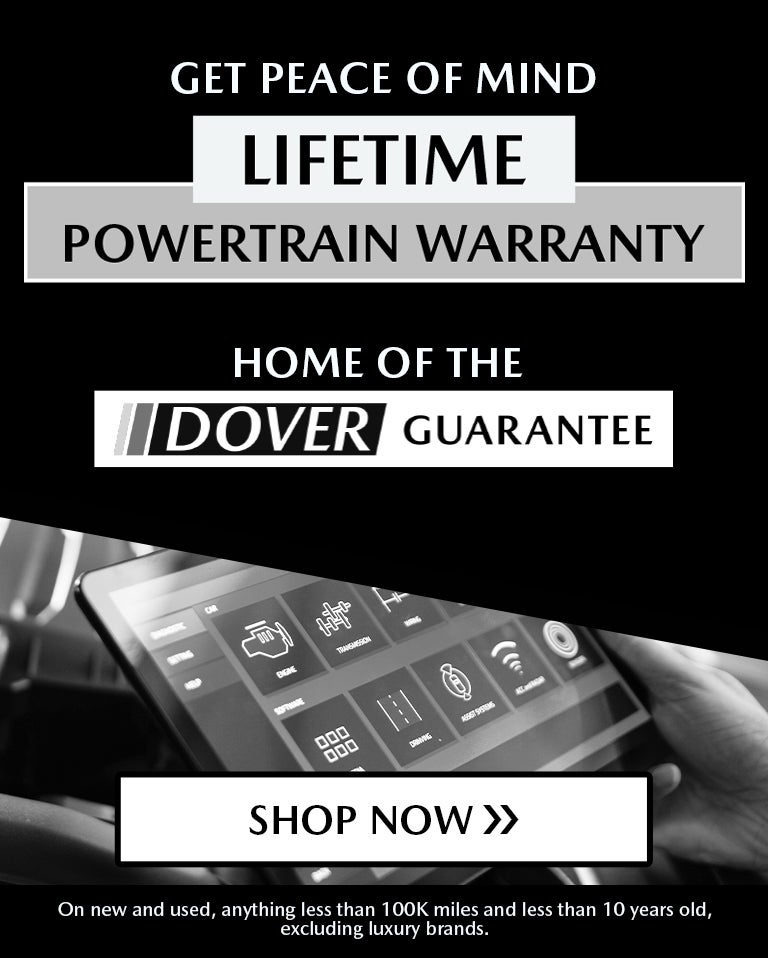 Lifetime powertrain warranty in Dover, OH