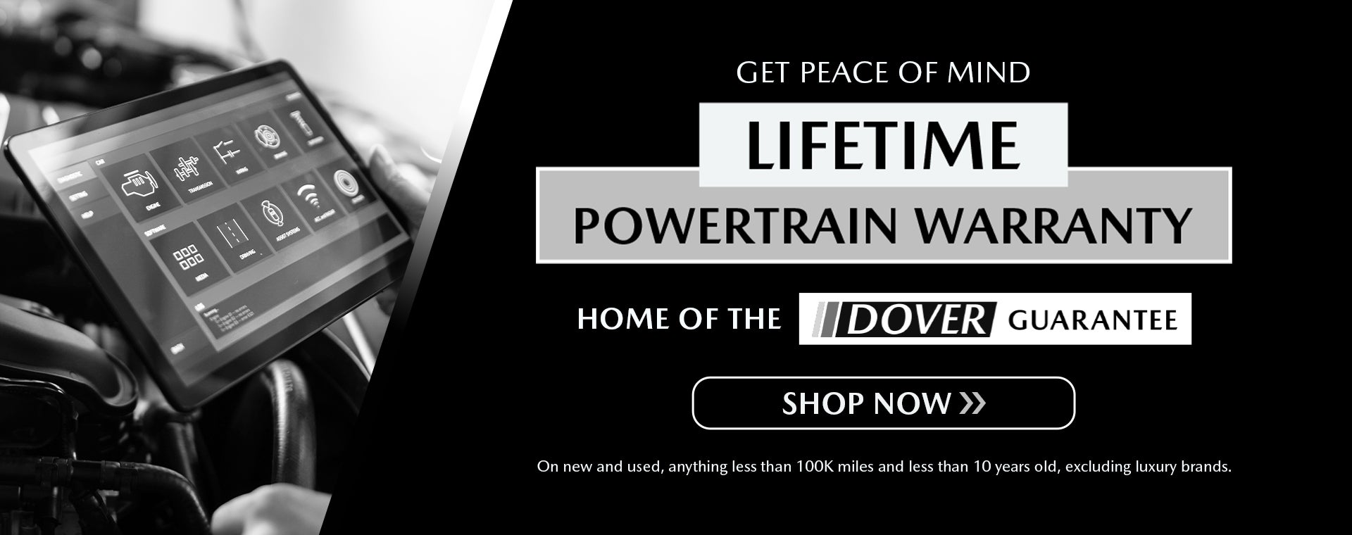 Lifetime powertrain warranty in Dover, OH