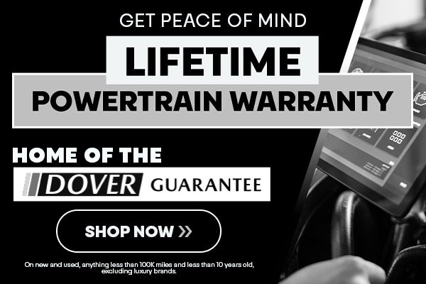 Lifetime powertrain warranty in Dover, OH