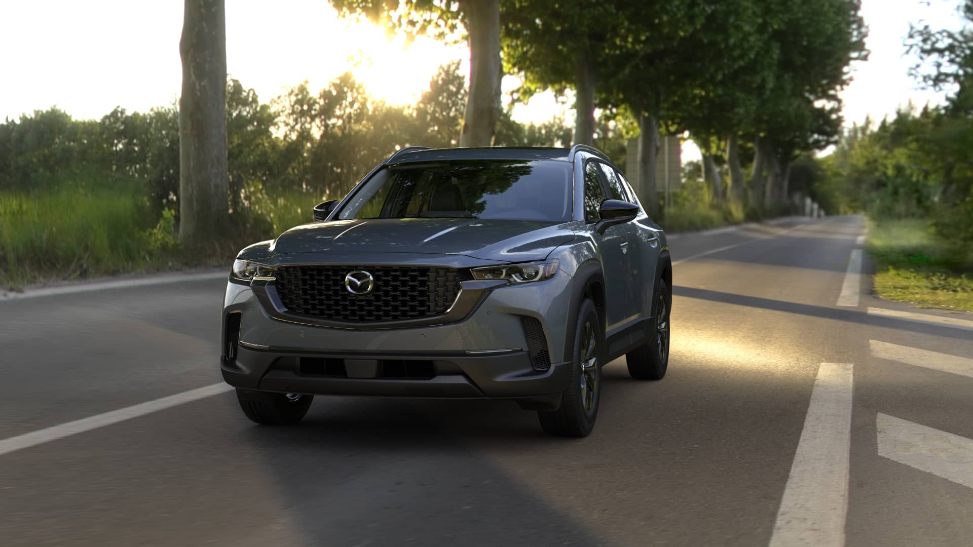 2026 Mazda CX-50 driving near New Philadelphia