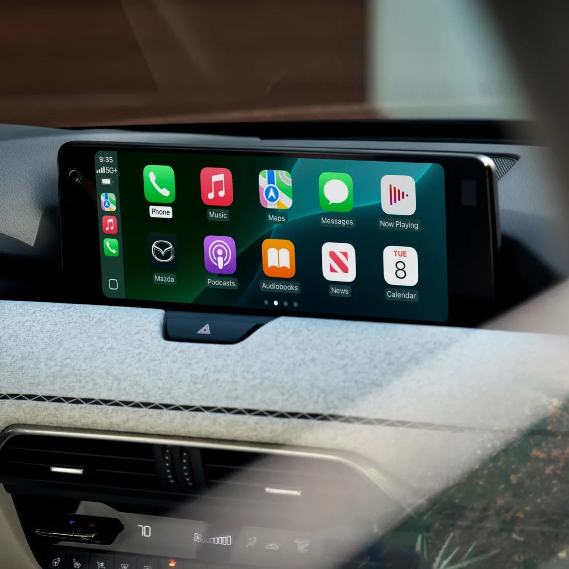 Apple CarPlay® inside the 2026 MAZDA CX-90 near New Canton, OH