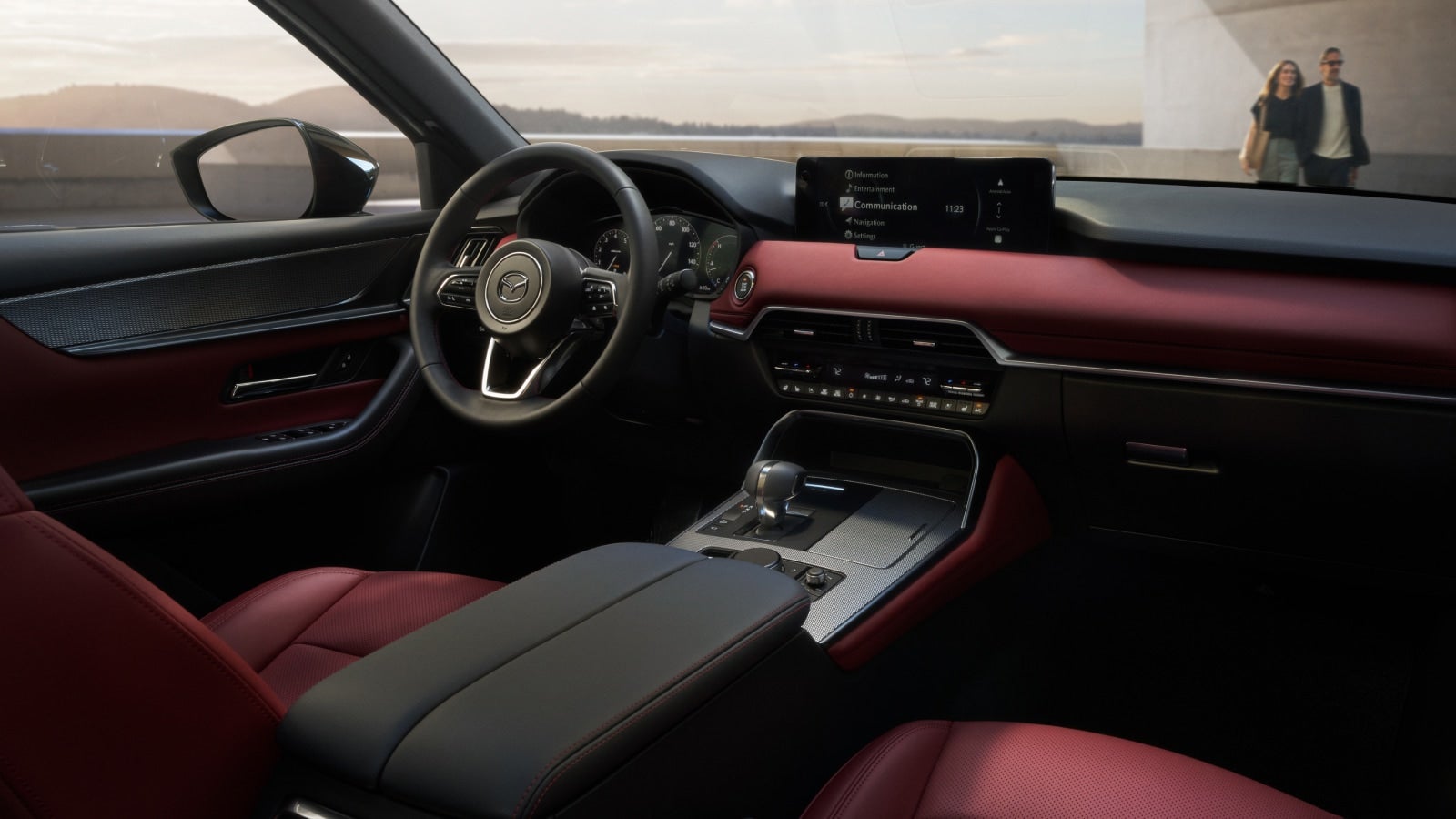 Interior of the 2026 Mazda CX-70 near Canton
